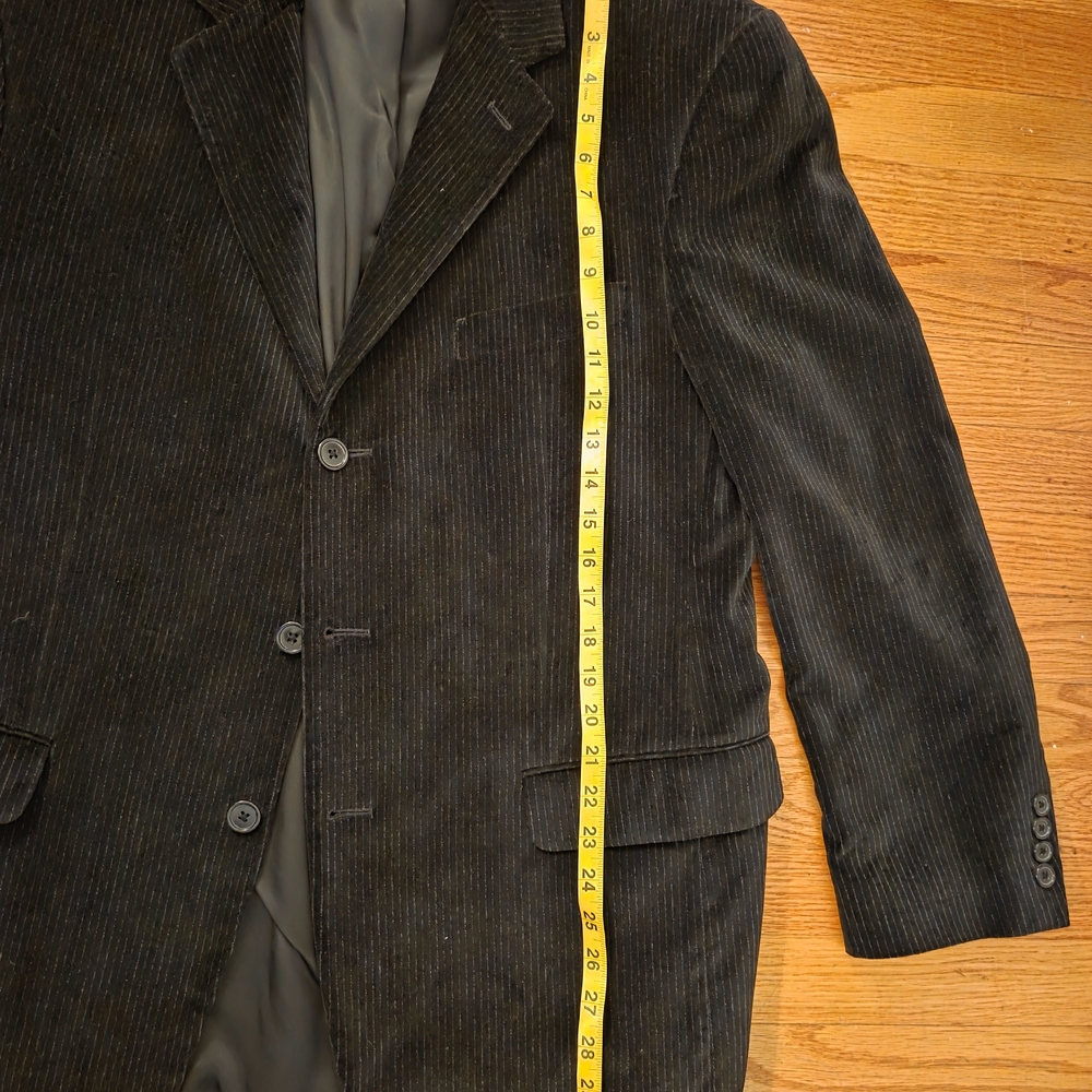 Calvin Klein Black Pinstripe Blazer